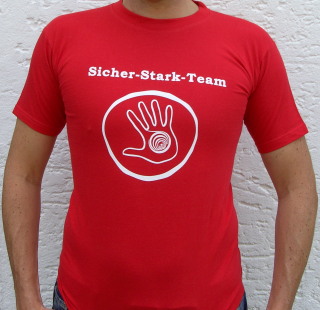 T-Shirt von Sicher-Stark-Team 